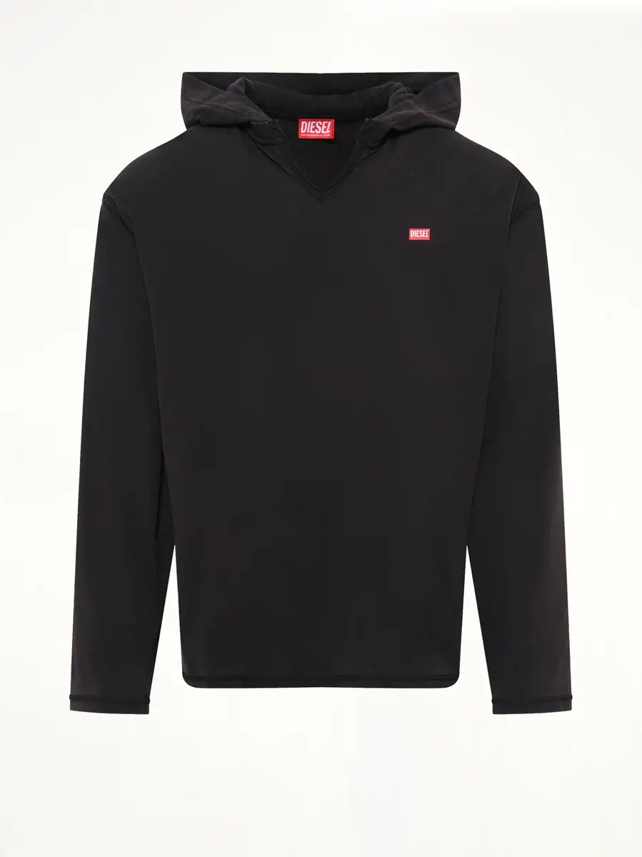 Diesel T-boxt-ls-hood-check T-shirt | Thumbnail 2 Diesel T-boxt-ls-hood-check T-shirt | Thumbnail 2