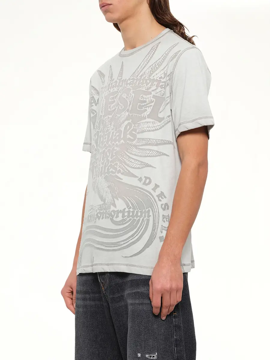 Diesel T-rawjust-aa1 T-shirt | Thumbnail 3