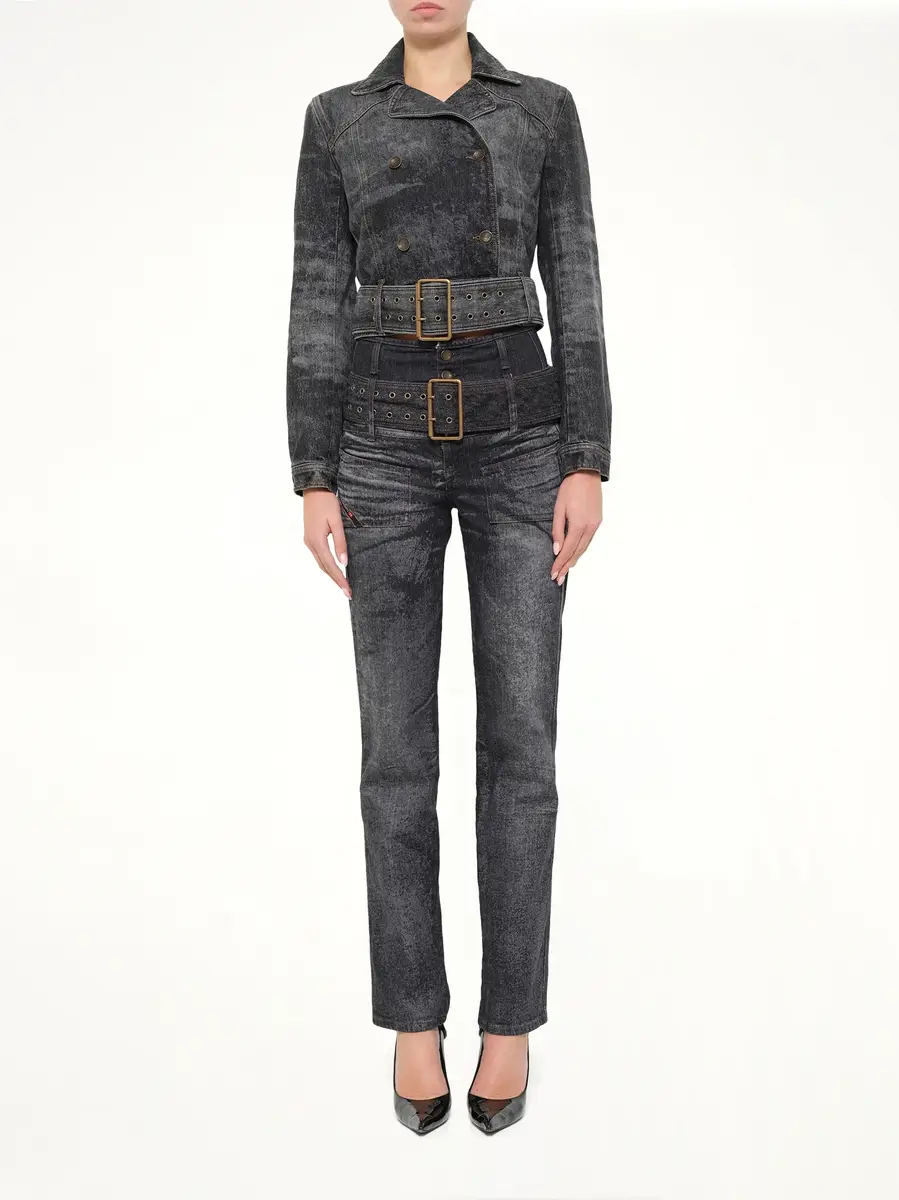 Diesel De-legend-s Denim Jacket in Washed Black | Thumbnail 7 Diesel De-legend-s Denim Jacket in Washed Black | Thumbnail 7