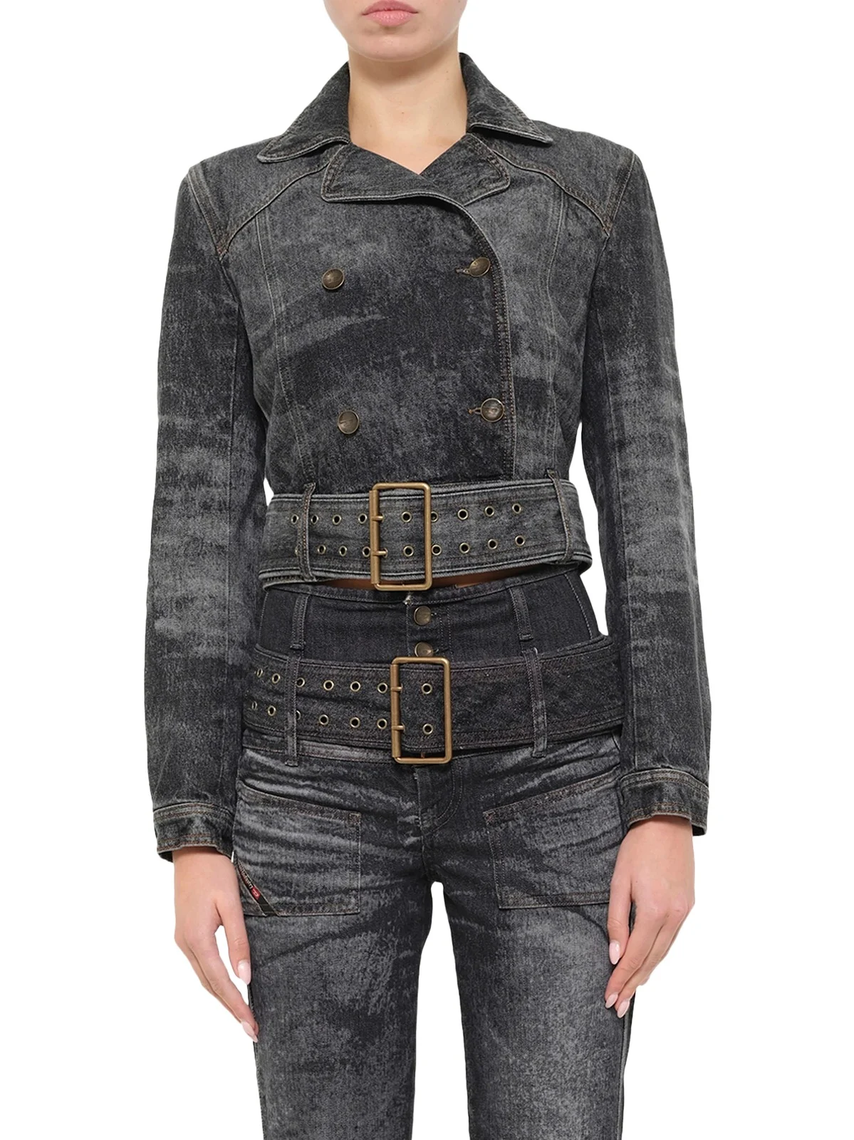 De-legend-s Denim Jacket in Washed Black