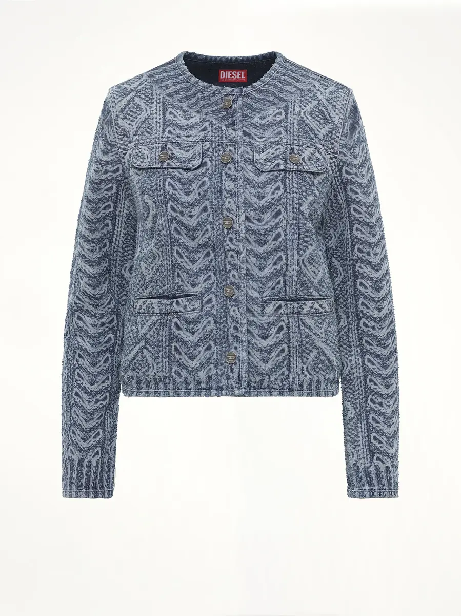 Diesel De-grafy-s2 Denim Jacket | Thumbnail 2 Diesel De-grafy-s2 Denim Jacket | Thumbnail 2