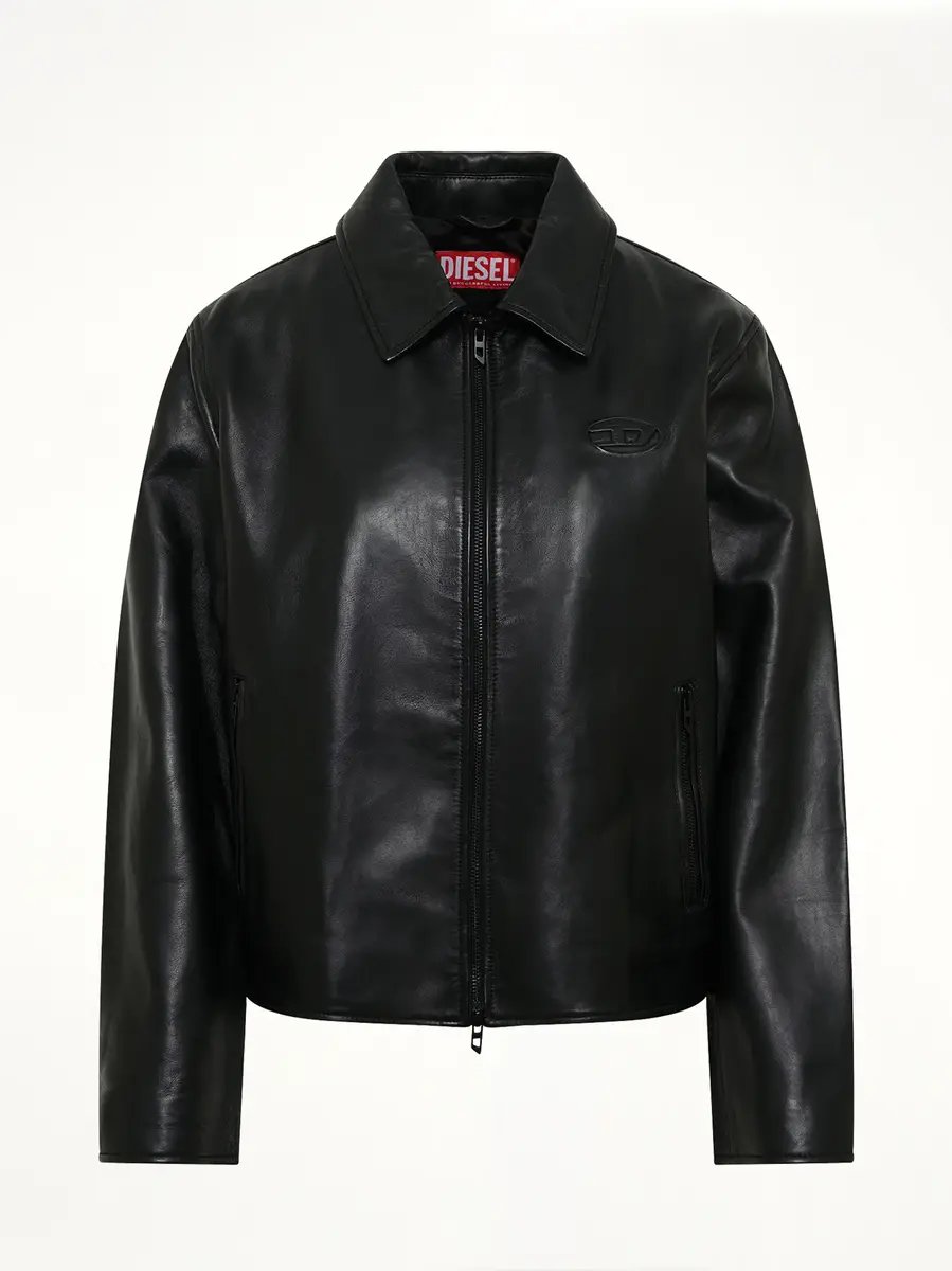 Diesel L-amar-fem-s2 Leather Jacket | Thumbnail 2