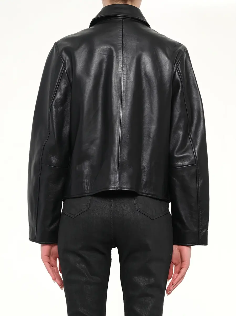 Diesel L-amar-fem-s2 Leather Jacket | Thumbnail 5