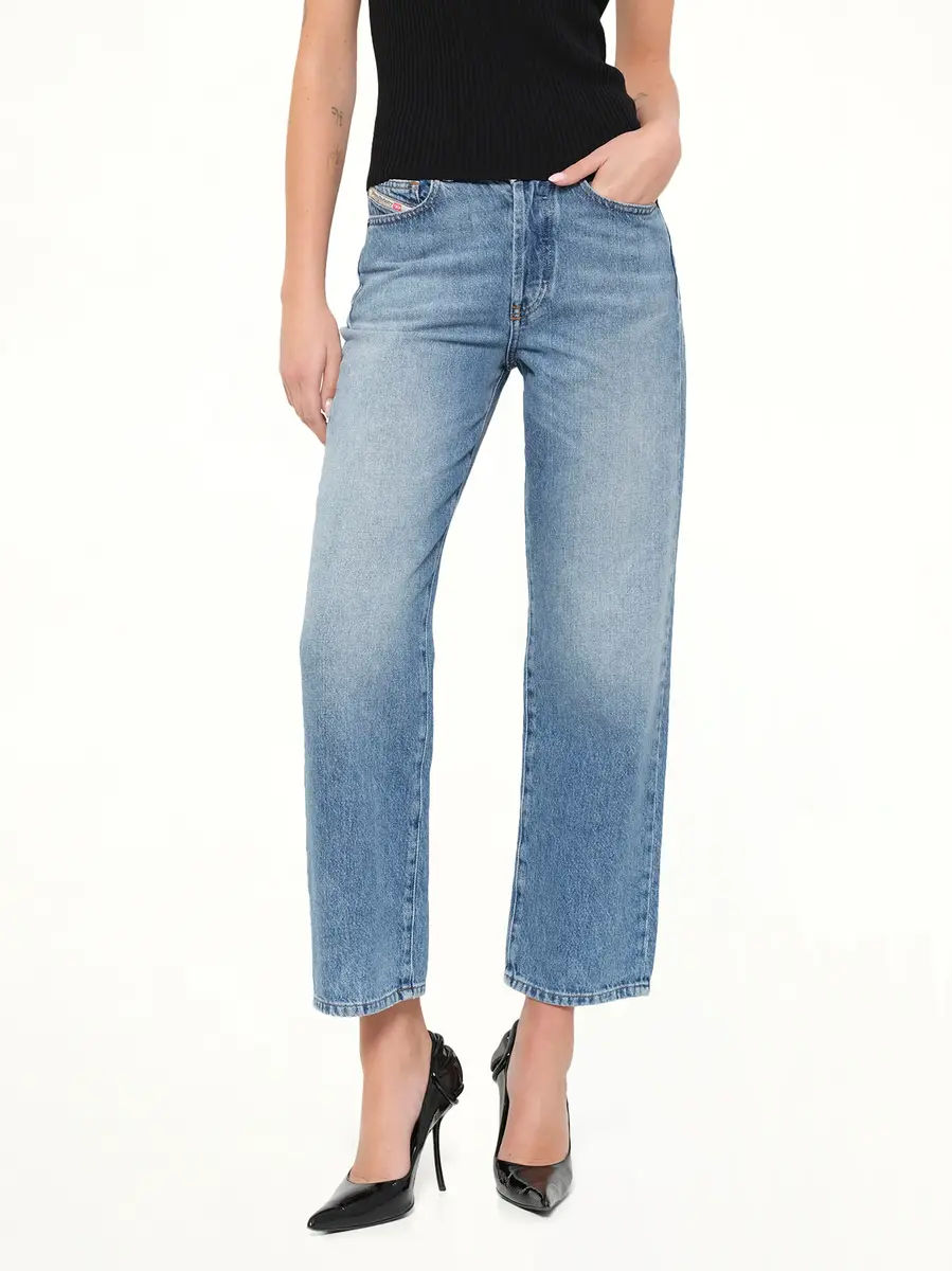 Diesel 1981 D-went Cropped Jeans | Thumbnail 6