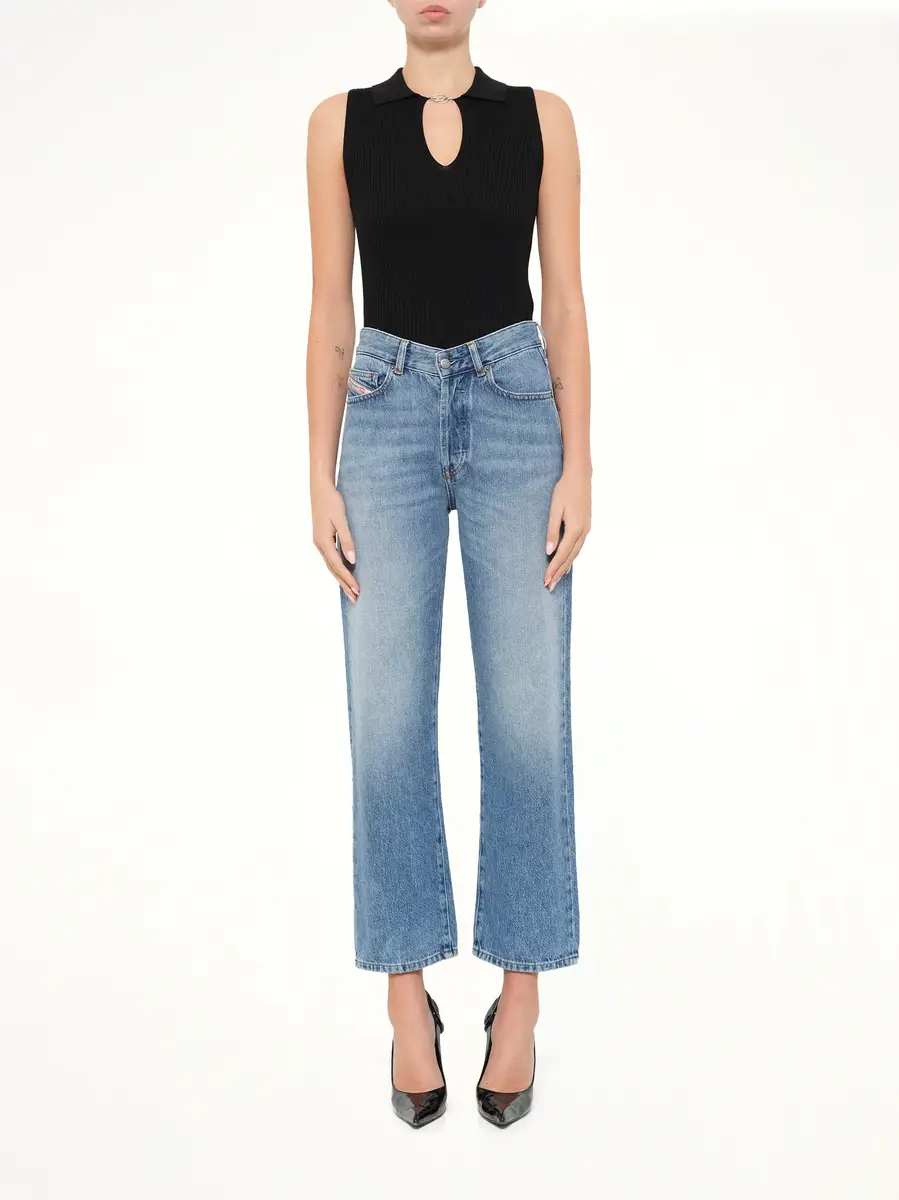 Diesel 1981 D-went Cropped Jeans | Thumbnail 7