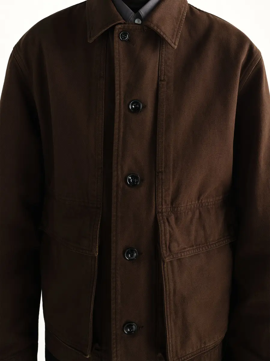 Lemaire Boxy Jacket in Ristretto | Thumbnail 7 Lemaire Boxy Jacket in Ristretto | Thumbnail 7