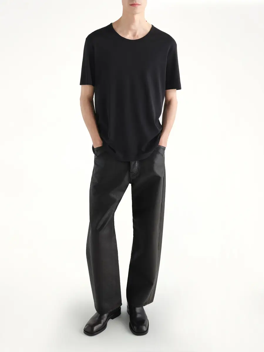 Lemaire U-neck T-shirt | Thumbnail 3 Lemaire U-neck T-shirt | Thumbnail 3