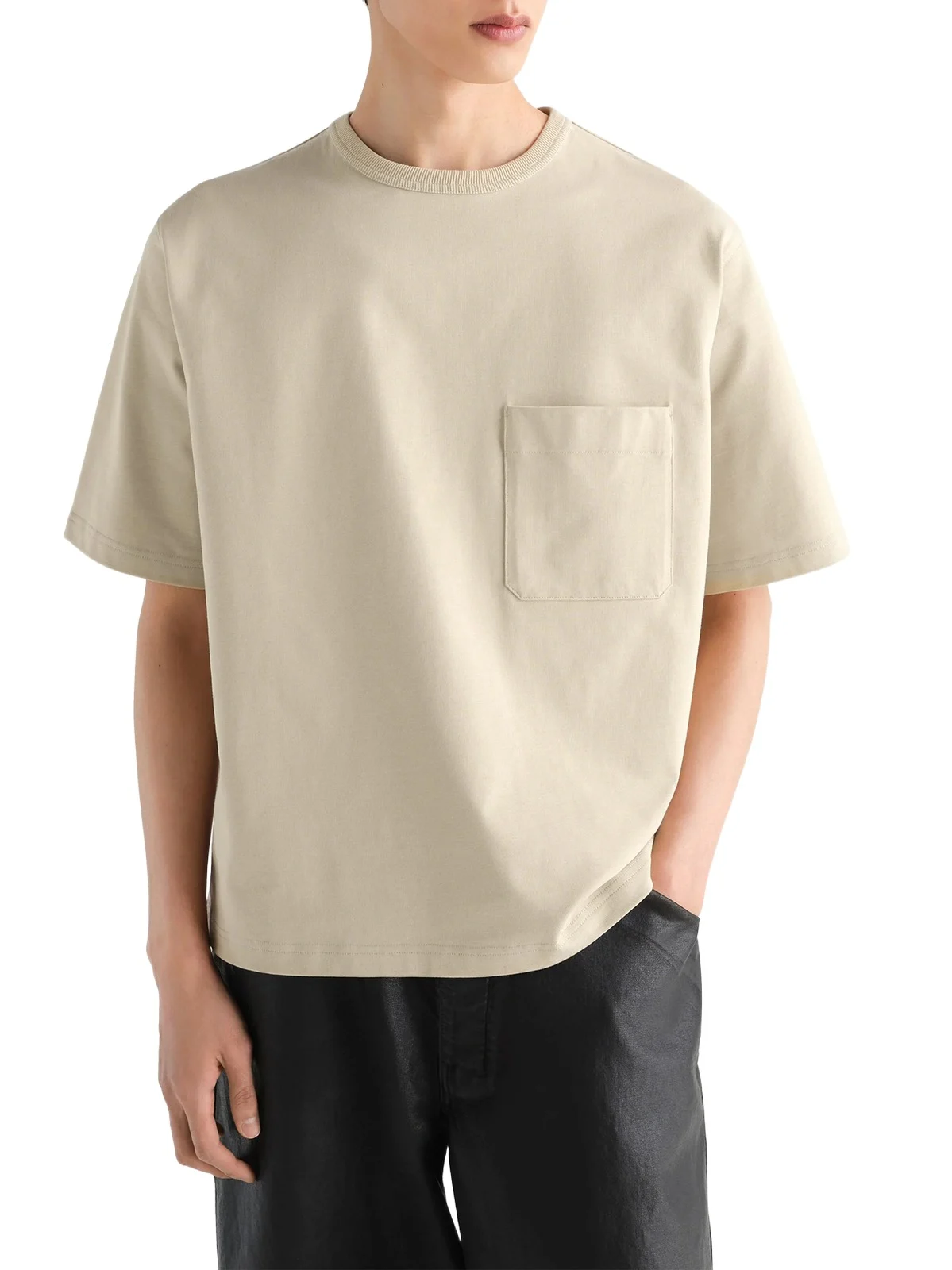 Lemaire Boxy T-shirt in Pear