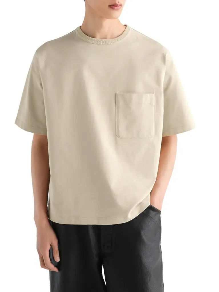 Lemaire Boxy T-shirt in Pear