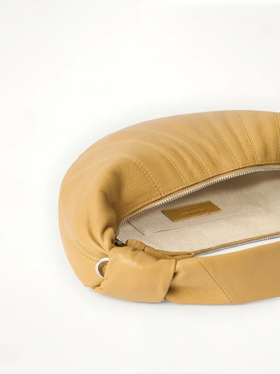 Lemaire Mini Fortune Croissant Goatskin Bag in Butternut | Thumbnail 4 Lemaire Mini Fortune Croissant Goatskin Bag in Butternut | Thumbnail 4