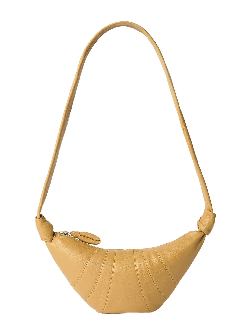 Lemaire Croissant Small Goatskin Bag in Butternut