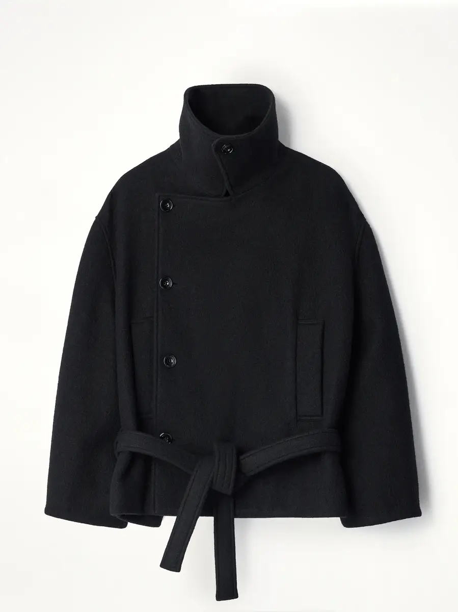 Lemaire Short Wrap Coat | Thumbnail 2 Lemaire Short Wrap Coat | Thumbnail 2