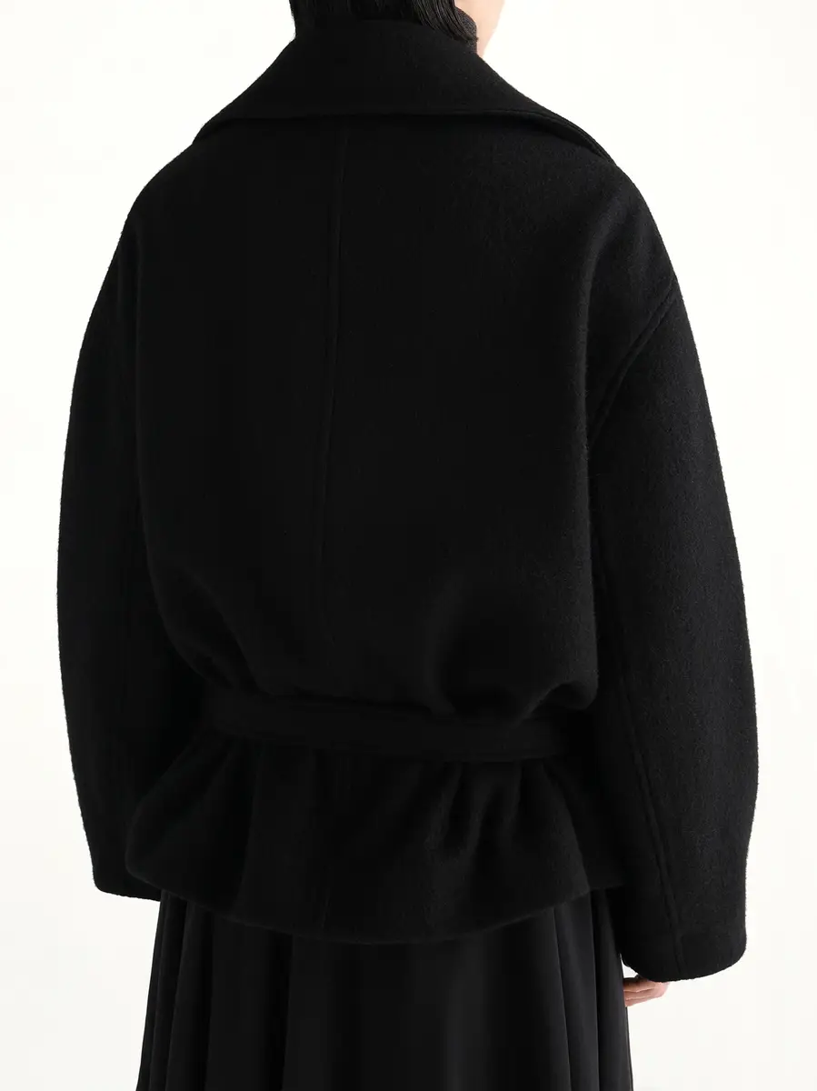Lemaire Short Wrap Coat | Thumbnail 5 Lemaire Short Wrap Coat | Thumbnail 5