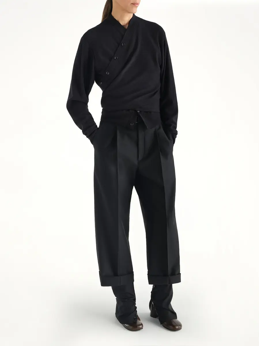 Lemaire Trompe L'oeil Cardigan | Thumbnail 4 Lemaire Trompe L'oeil Cardigan | Thumbnail 4