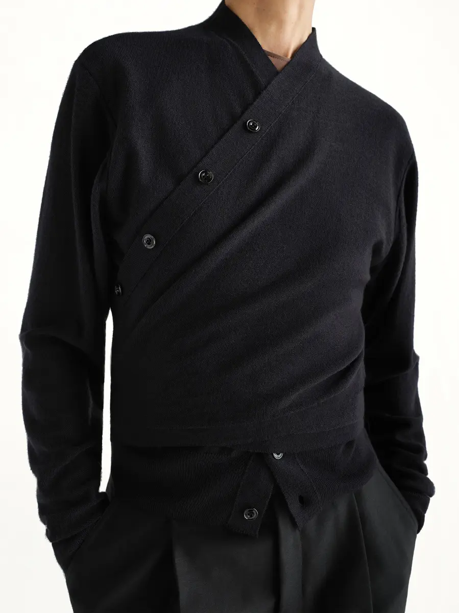 Lemaire Trompe L'oeil Cardigan | Thumbnail 7 Lemaire Trompe L'oeil Cardigan | Thumbnail 7