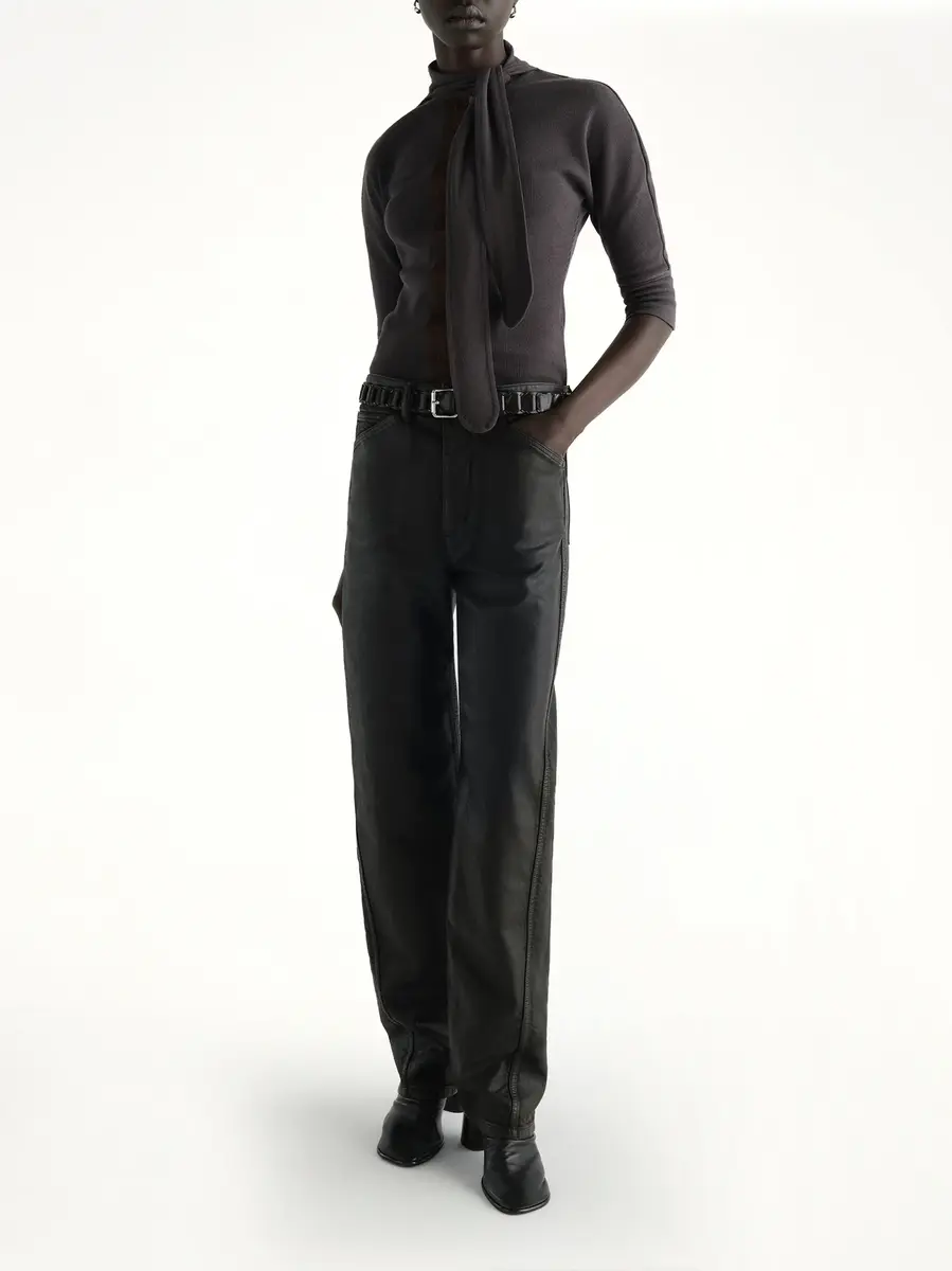 Lemaire Ascot T-shirt in Basalt | Thumbnail 4 Lemaire Ascot T-shirt in Basalt | Thumbnail 4