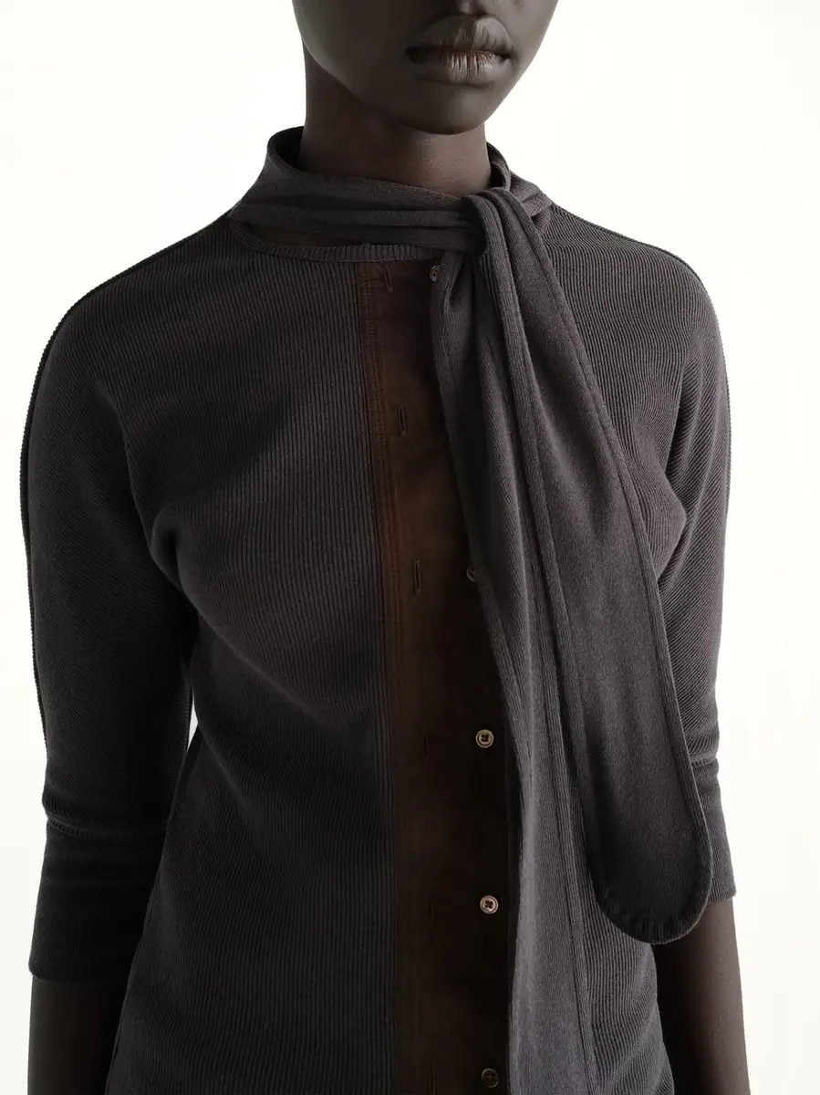 Lemaire Ascot T-shirt in Basalt | Thumbnail 6 Lemaire Ascot T-shirt in Basalt | Thumbnail 6