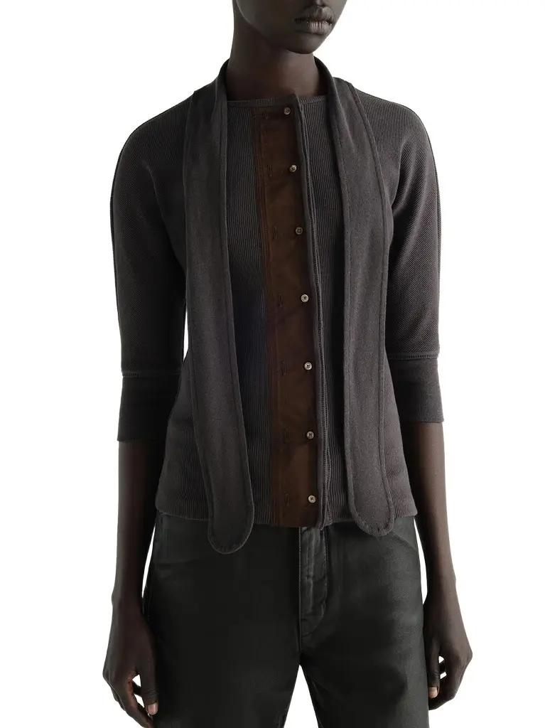Lemaire Ascot T-shirt in Basalt
