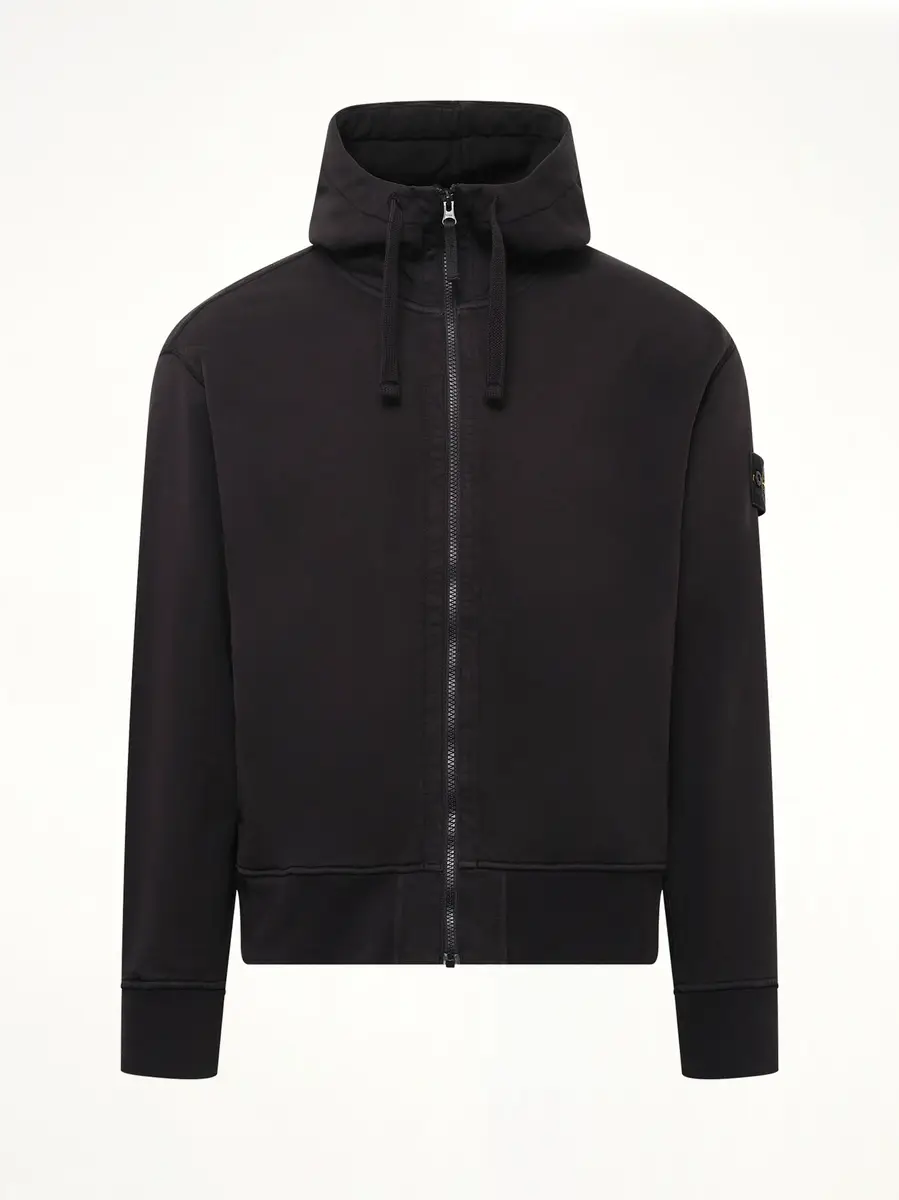 Stone Island 6100009 Organic Cotton Hoodie | Thumbnail 2 Stone Island 6100009 Organic Cotton Hoodie | Thumbnail 2