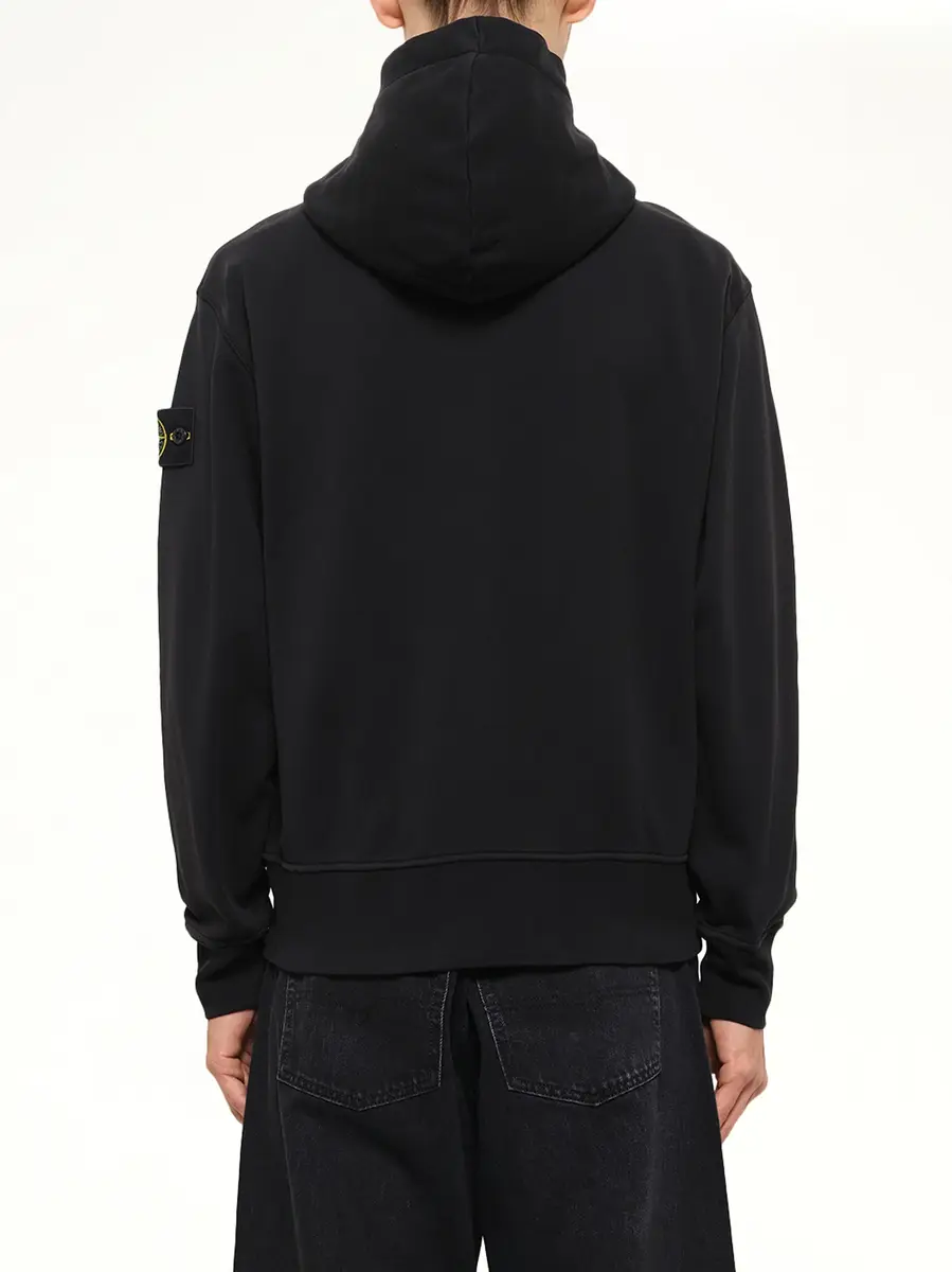 Stone Island 6100009 Organic Cotton Hoodie | Thumbnail 5 Stone Island 6100009 Organic Cotton Hoodie | Thumbnail 5