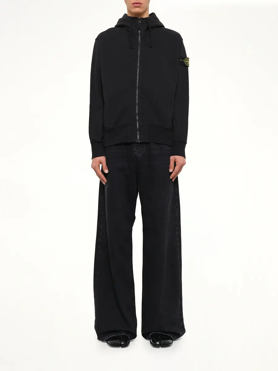 Stone Island 6100009 Organic Cotton Hoodie | Thumbnail 7 Stone Island 6100009 Organic Cotton Hoodie | Thumbnail 7