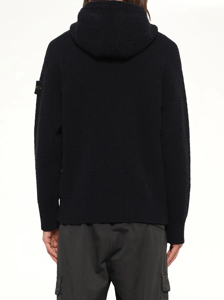 Stone Island 5100005 Rib Cotton Hoodie | Thumbnail 5 Stone Island 5100005 Rib Cotton Hoodie | Thumbnail 5