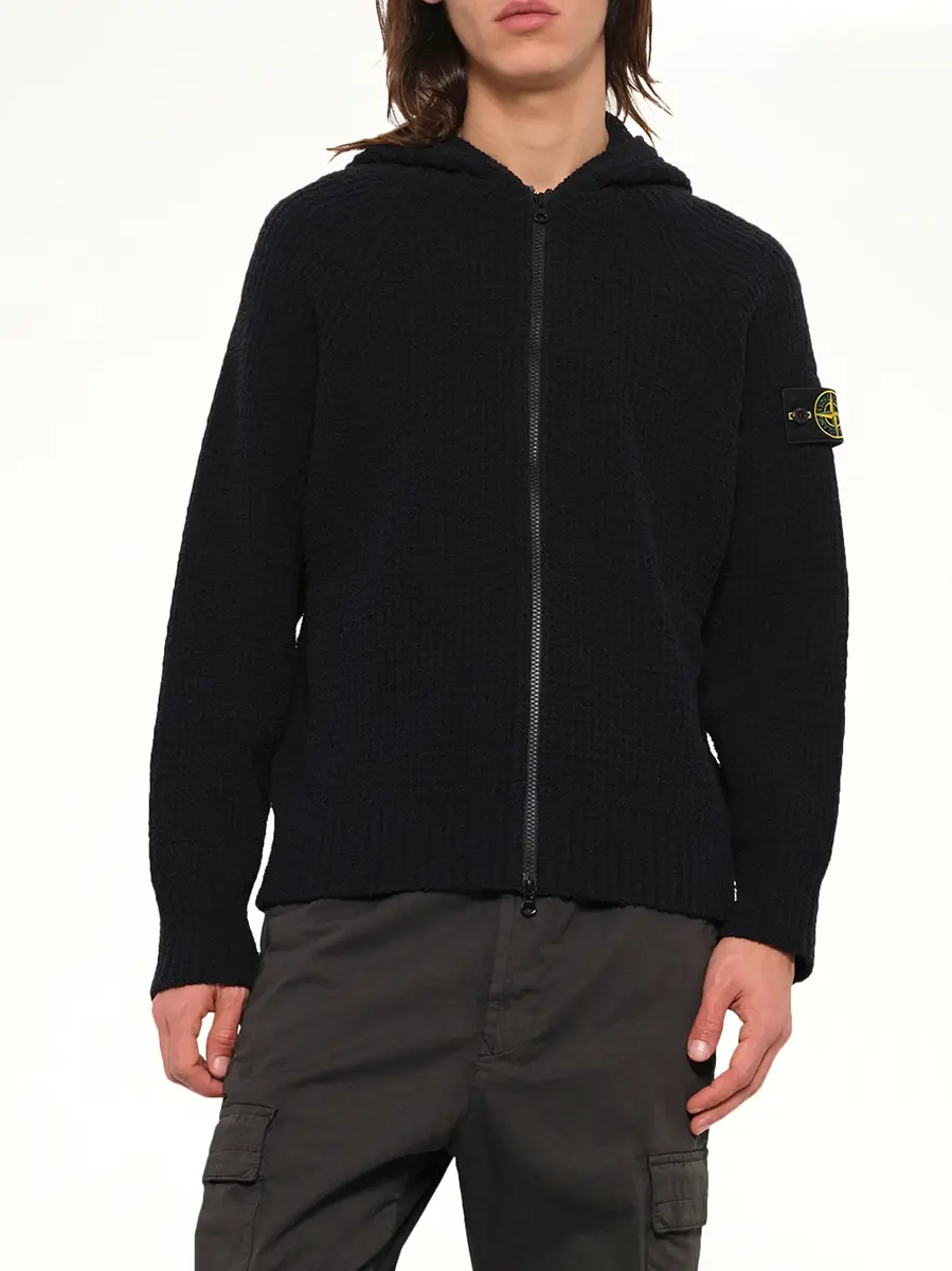 Stone Island 5100005 Rib Cotton Hoodie | Thumbnail 6 Stone Island 5100005 Rib Cotton Hoodie | Thumbnail 6