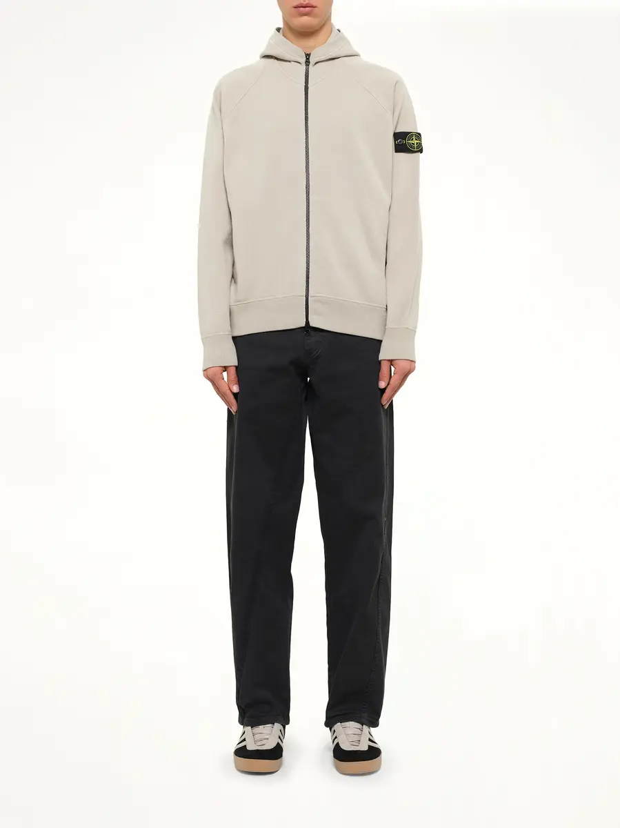 Stone Island 5100062 Wool Hoodie in Sand | Thumbnail 7 Stone Island 5100062 Wool Hoodie in Sand | Thumbnail 7