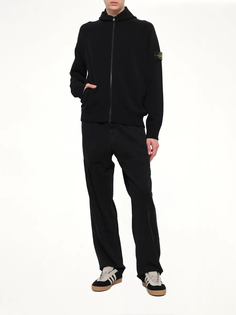 Stone Island 5100062 Wool Hoodie | Thumbnail 4 Stone Island 5100062 Wool Hoodie | Thumbnail 4