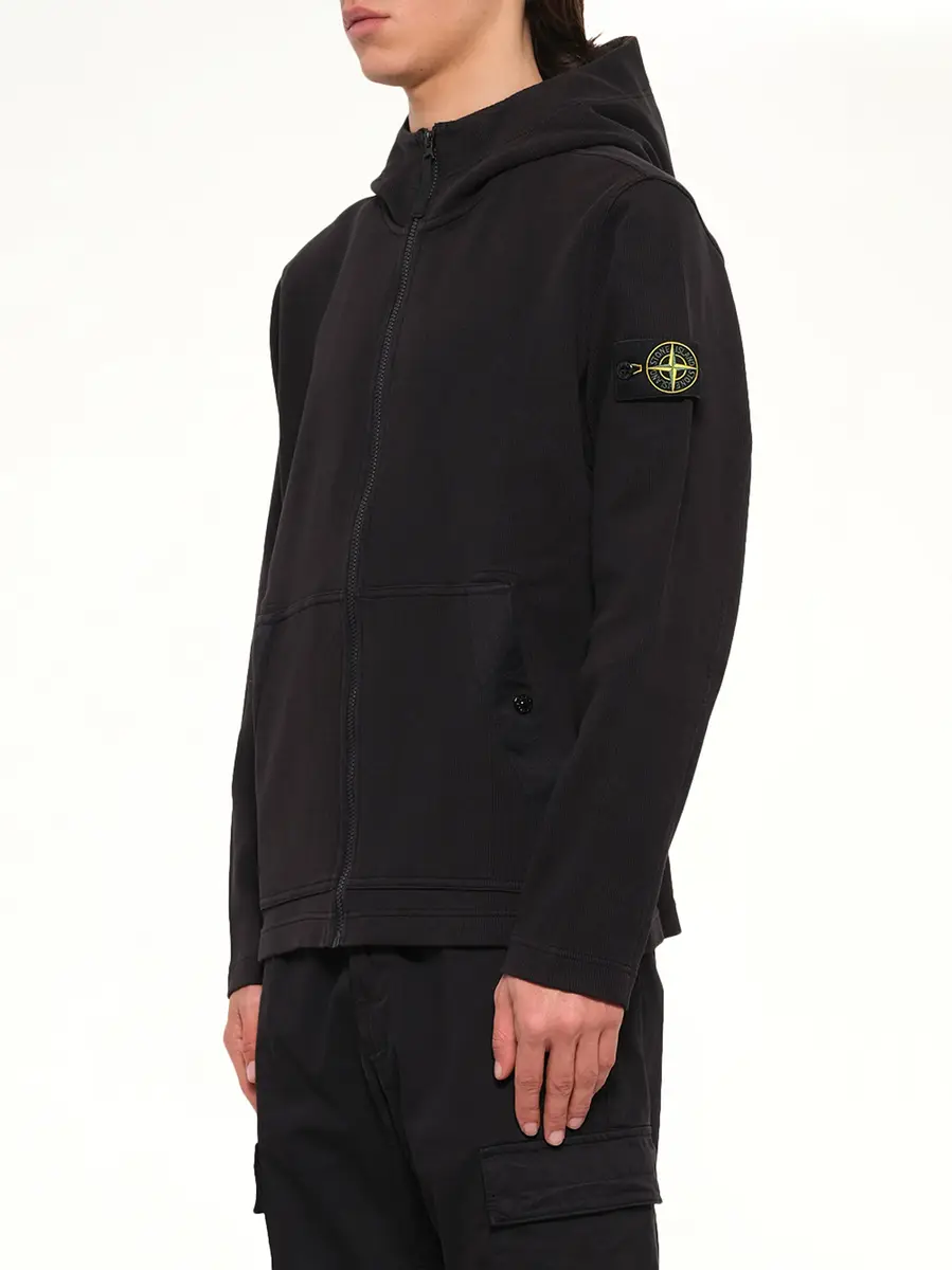 Stone Island 6100020 Organic Cotton Hoodie | Thumbnail 3