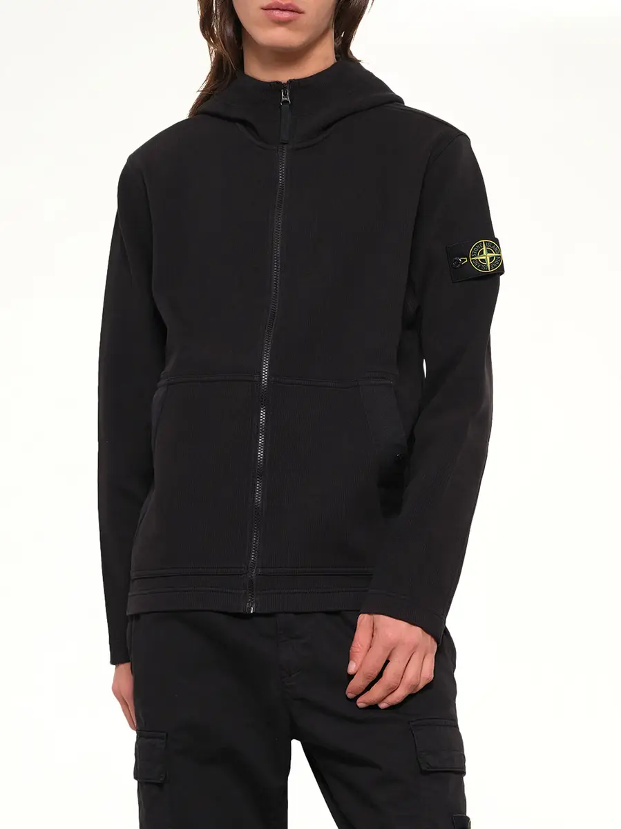 Stone Island 6100020 Organic Cotton Hoodie | Thumbnail 6