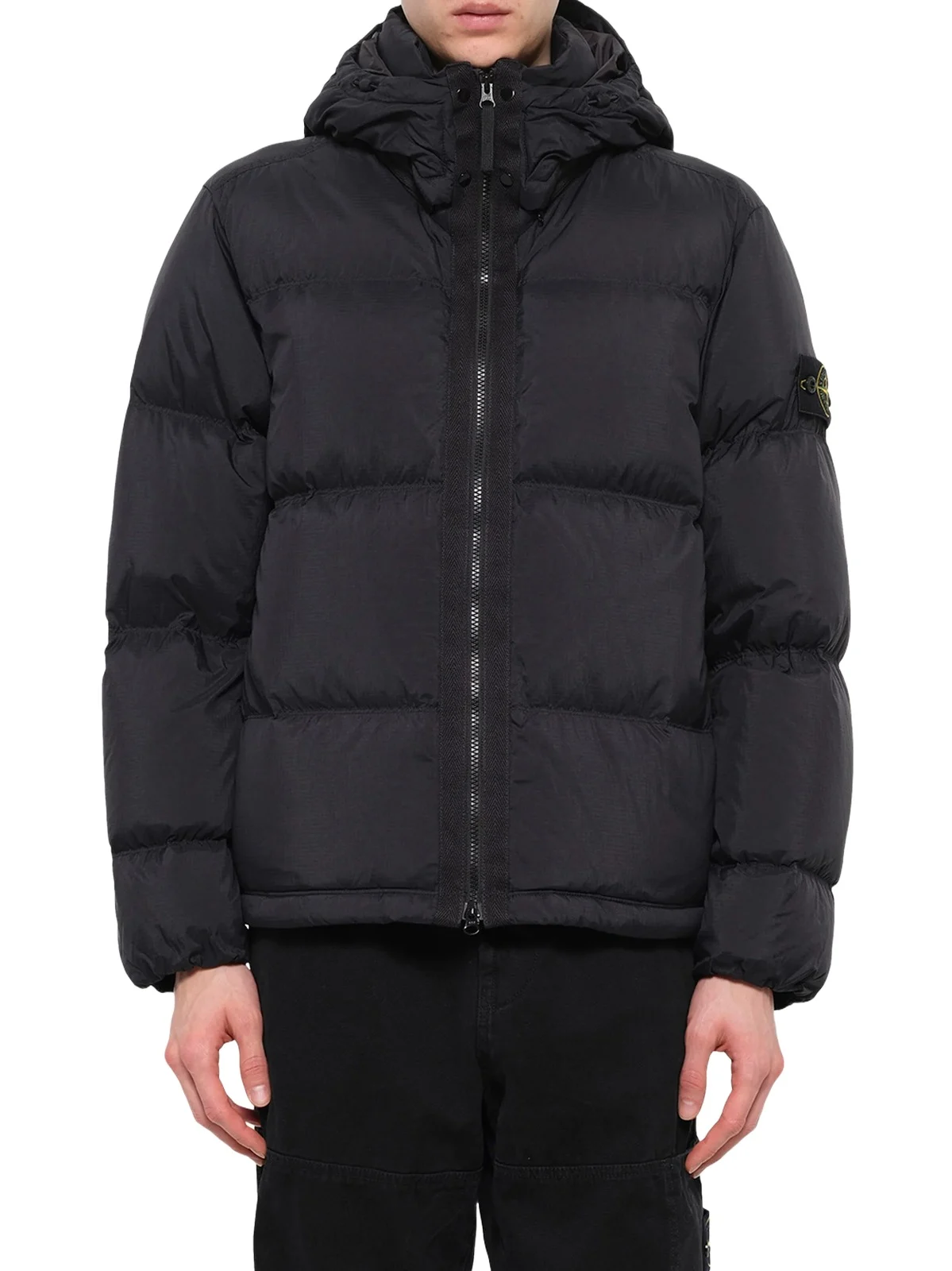 Stone Island 4100013 Matt Ripstop Cordura Puffer Jacket