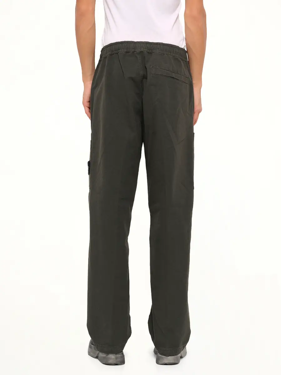 Stone Island 3100015 Cotton Ripstop Trouser in Coal Grey | Thumbnail 5 Stone Island 3100015 Cotton Ripstop Trouser in Coal Grey | Thumbnail 5