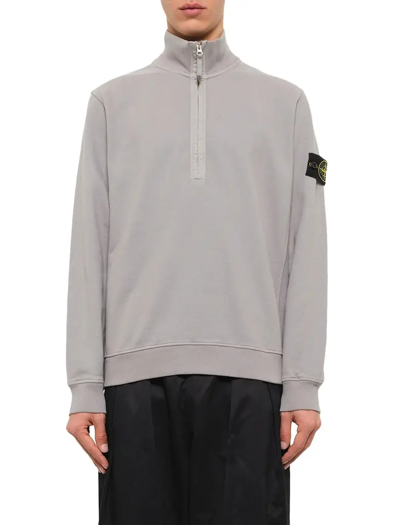 6100068 Brushed Cotton Quarter Zip Sweatshirt 6100068 Brushed Cotton Quarter Zip Sweatshirt