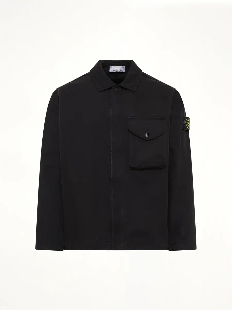 Stone Island 1200001 Dense Cotton Twill Shirt | Thumbnail 2 Stone Island 1200001 Dense Cotton Twill Shirt | Thumbnail 2