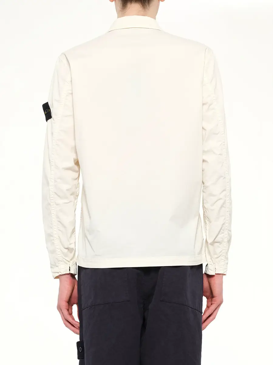 Stone Island 1200003 Stretch Organic Cotton Shirt | Thumbnail 5 Stone Island 1200003 Stretch Organic Cotton Shirt | Thumbnail 5