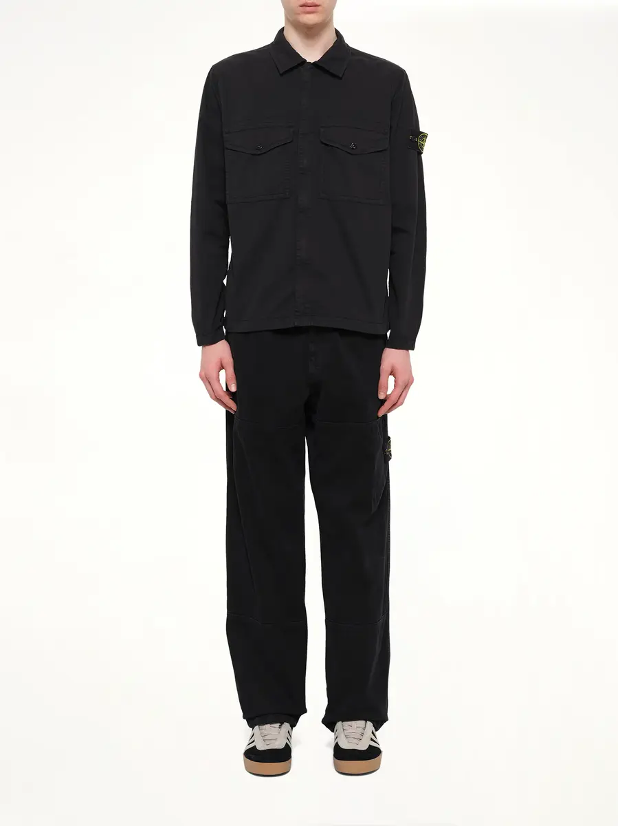 Stone Island 1200003 Stretch Organic Cotton Shirt | Thumbnail 7 Stone Island 1200003 Stretch Organic Cotton Shirt | Thumbnail 7