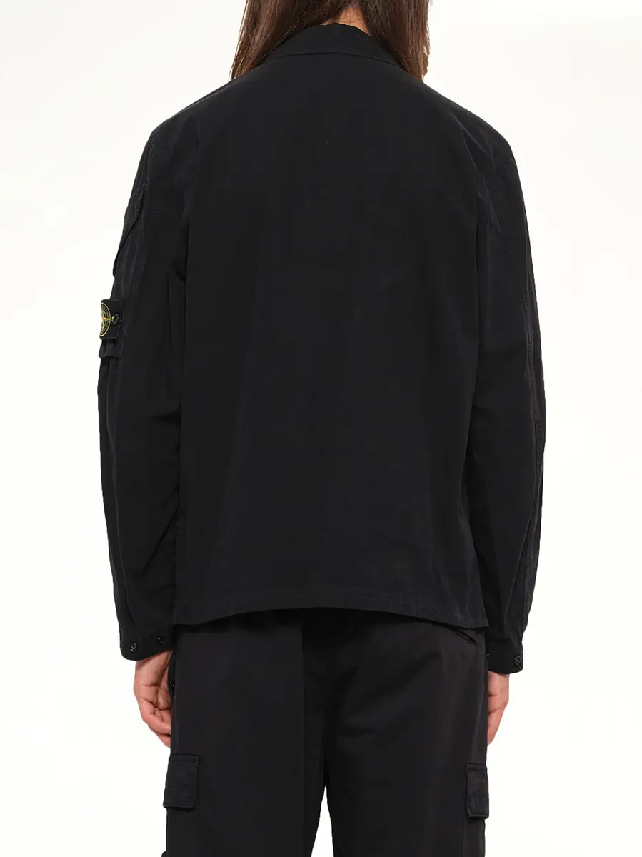 Stone Island 1200022 Cotton Sleeve Pocket Shirt | Thumbnail 5 Stone Island 1200022 Cotton Sleeve Pocket Shirt | Thumbnail 5