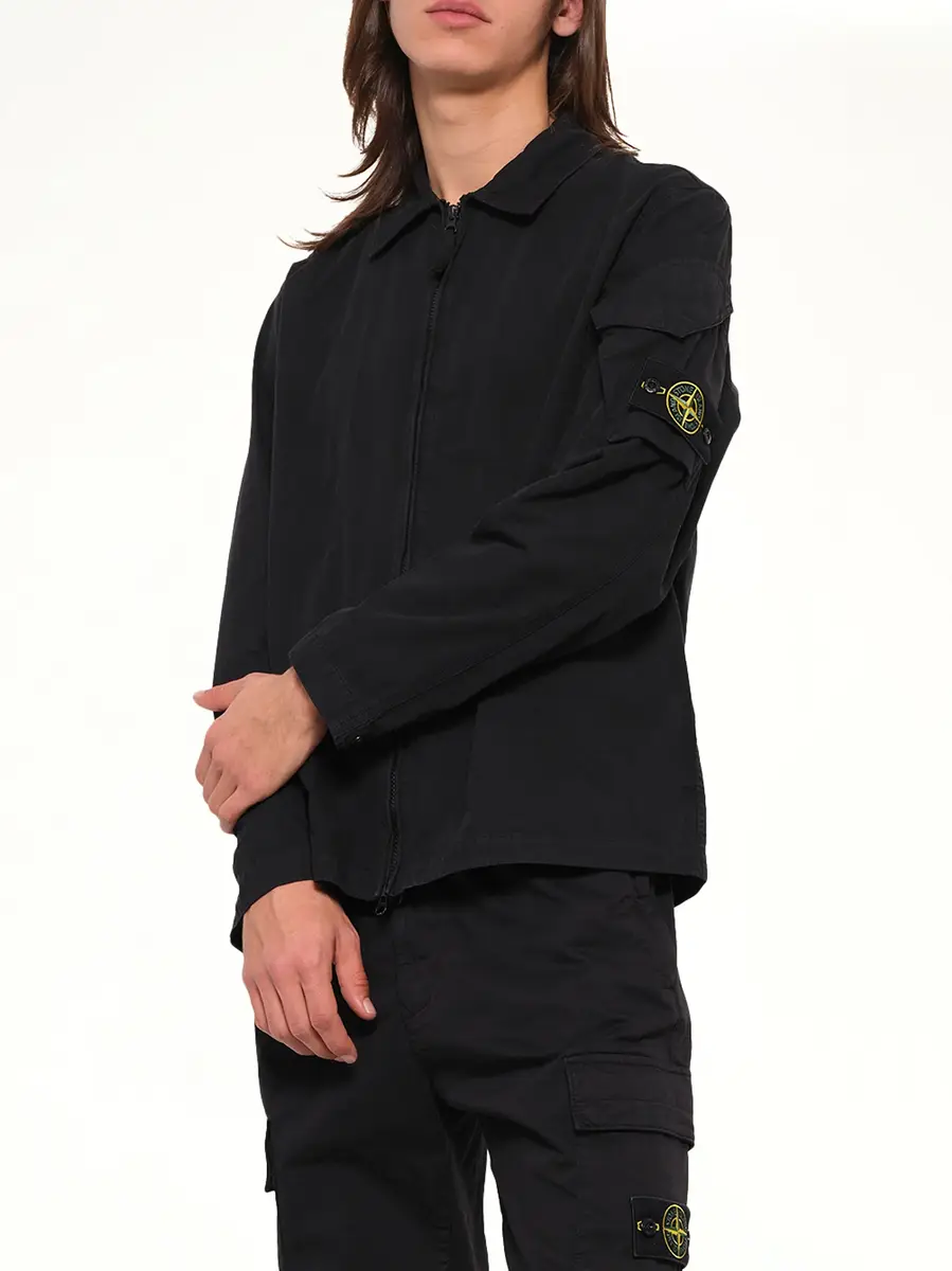 Stone Island 1200022 Cotton Sleeve Pocket Shirt | Thumbnail 6 Stone Island 1200022 Cotton Sleeve Pocket Shirt | Thumbnail 6