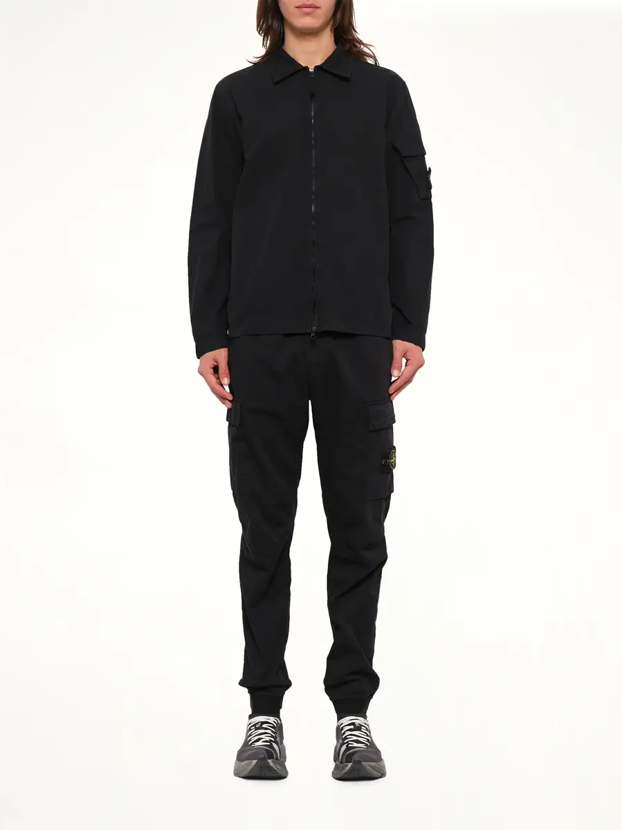 Stone Island 1200022 Cotton Sleeve Pocket Shirt | Thumbnail 7 Stone Island 1200022 Cotton Sleeve Pocket Shirt | Thumbnail 7