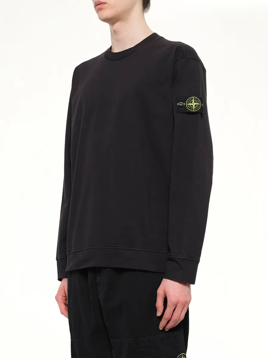 Stone Island 6100057 Cotton Sweatshirt | Thumbnail 3 Stone Island 6100057 Cotton Sweatshirt | Thumbnail 3