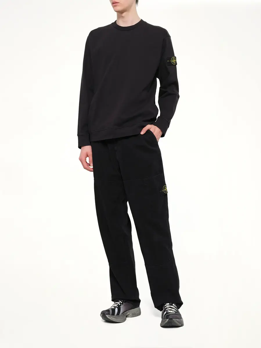Stone Island 6100057 Cotton Sweatshirt | Thumbnail 4 Stone Island 6100057 Cotton Sweatshirt | Thumbnail 4