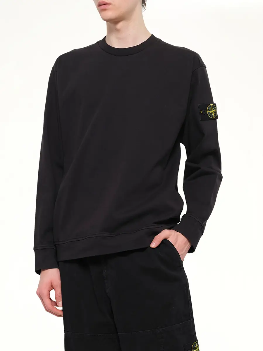Stone Island 6100057 Cotton Sweatshirt | Thumbnail 6 Stone Island 6100057 Cotton Sweatshirt | Thumbnail 6