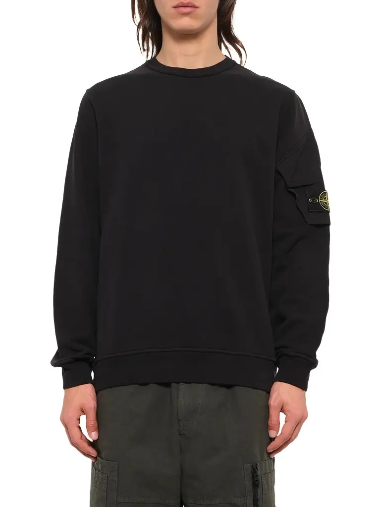 6100015 Brushed Cotton Sleeve Pocket Sweatshirt 6100015 Brushed Cotton Sleeve Pocket Sweatshirt