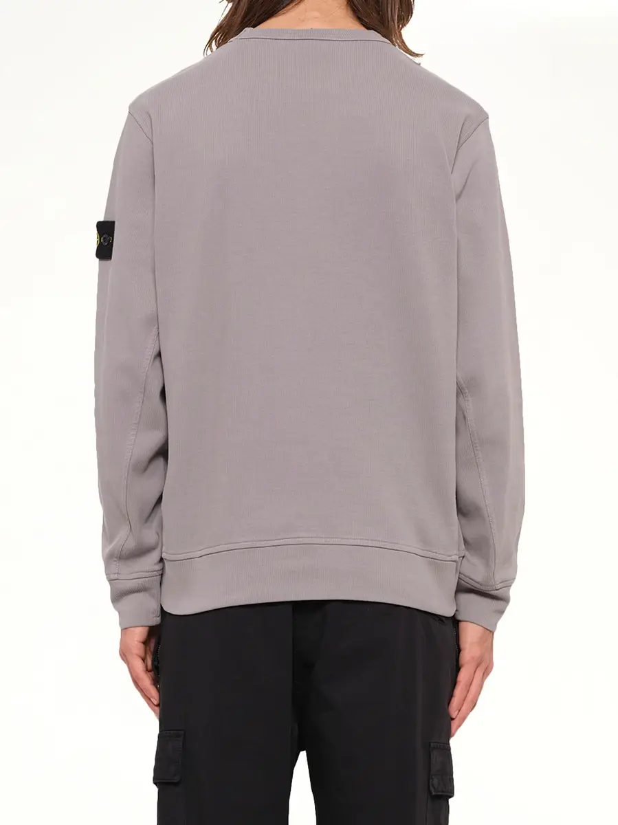 Stone Island 6100017 Organic Cotton Sweatshirt | Thumbnail 5 Stone Island 6100017 Organic Cotton Sweatshirt | Thumbnail 5