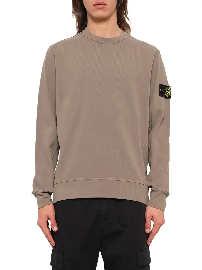 6100017 Organic Cotton Sweatshirt in Military Green 6100017 Organic Cotton Sweatshirt in Military Green