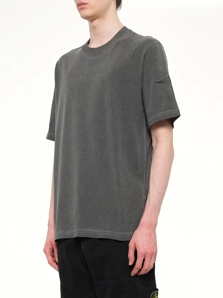 Stone Island 2100024 Garment Dyed T-shirt | Thumbnail 3 Stone Island 2100024 Garment Dyed T-shirt | Thumbnail 3