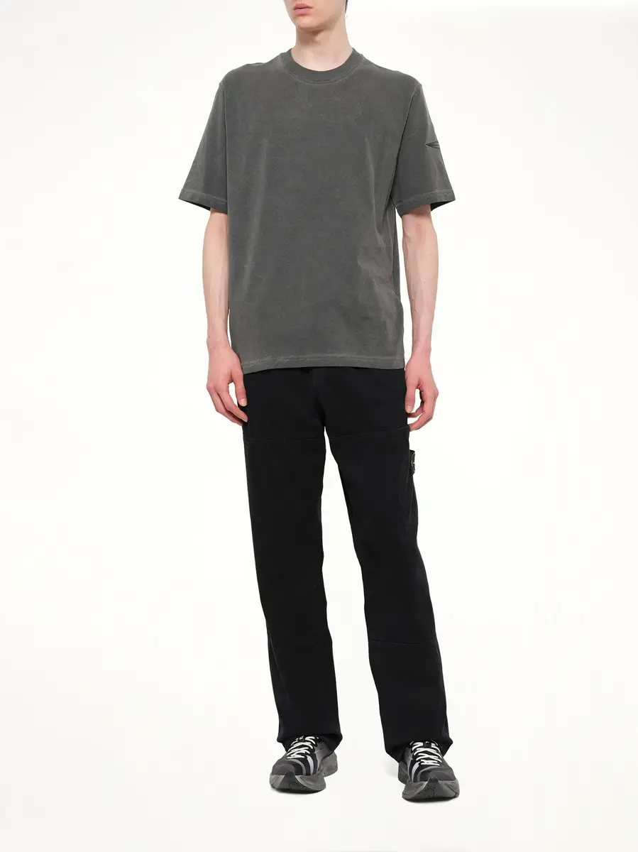 Stone Island 2100024 Garment Dyed T-shirt | Thumbnail 4 Stone Island 2100024 Garment Dyed T-shirt | Thumbnail 4