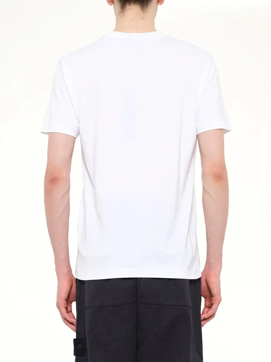 Stone Island 2100027 Cotton Compass Patch T-shirt | Thumbnail 5 Stone Island 2100027 Cotton Compass Patch T-shirt | Thumbnail 5