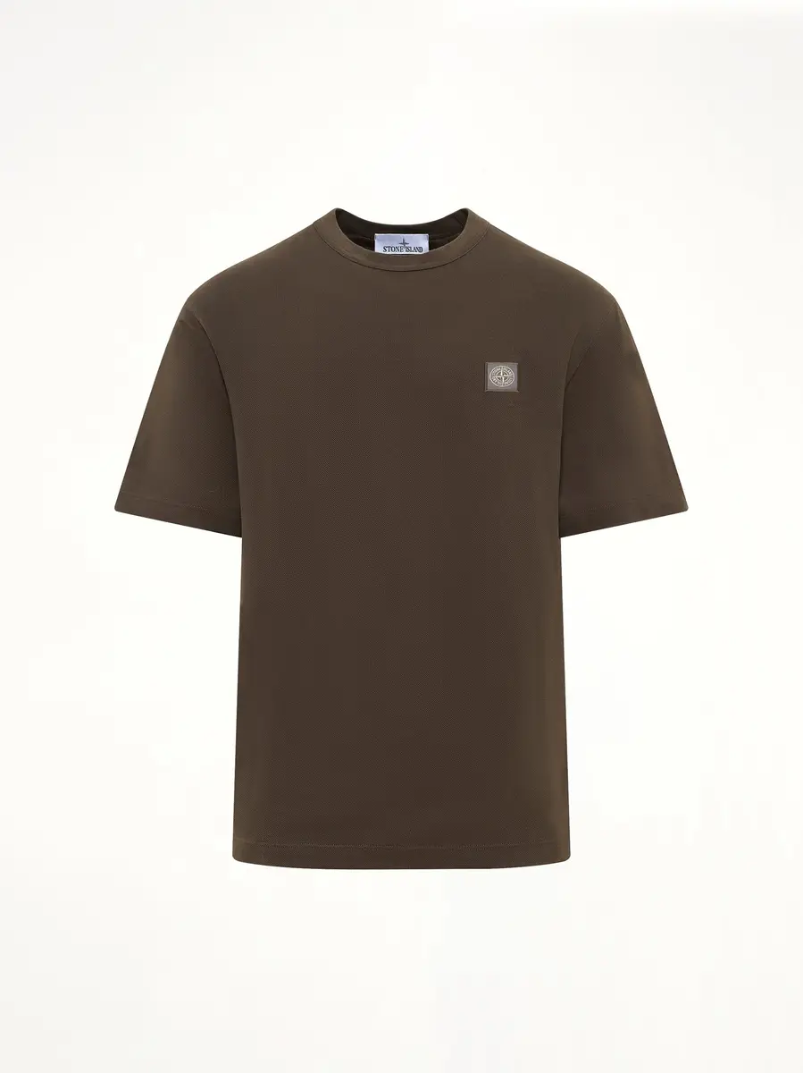 Stone Island 2100015 Cotton Compass T-shirt in Coal Grey | Thumbnail 2 Stone Island 2100015 Cotton Compass T-shirt in Coal Grey | Thumbnail 2